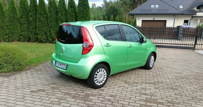 Opel Agila cena 12900 przebieg: 149000, rok produkcji 2008 z Trzcińsko-Zdrój małe 277